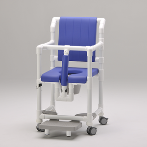 Toilettenstuhl Duschstuhl mit Durchrutschschutz