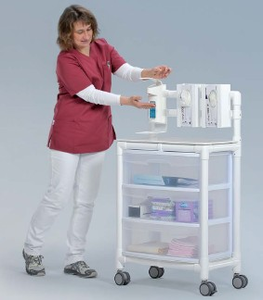 Hygienewagen für die Isolierstation