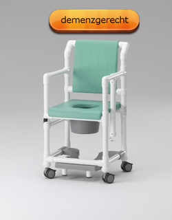 rollbarer Duschsessel, Toilettensessel