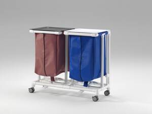 W�schesammler Jumbo SLX 032, zwei Abw�rfe