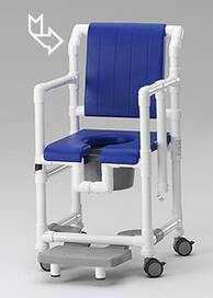 Duschst�hle , Toilettenst�hle und Duschrollst�hle speziell f�r den Nassbereich