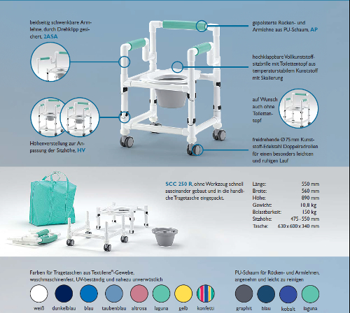 Reiseduschhocker, Reiseduschst�hle